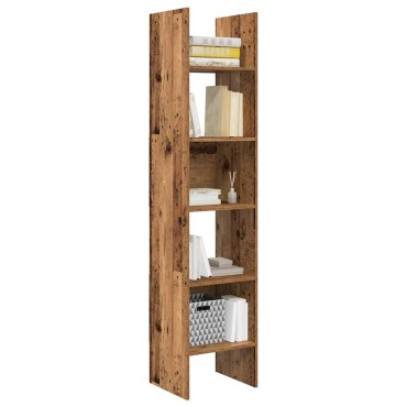 vidaXL Βιβλιοθήκη 5 επιπέδων 40x35x180cm Επεξεργασμένο Ξύλο 1 τεμ.