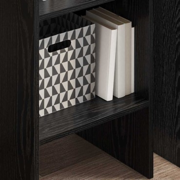 vidaXL Βιβλιοθήκη 5 επιπέδων 40x35x180cm Επεξεργασμένο Ξύλο 1 τεμ.