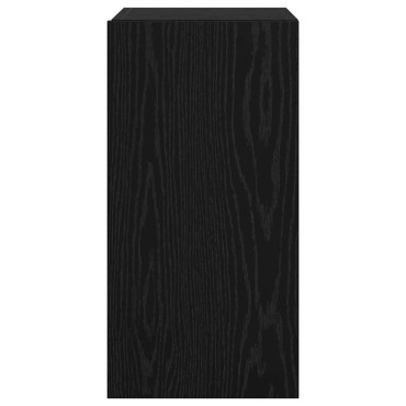 vidaXL Τηλεοπτική Κάβα Τοίχου 30,5x30x60cm Μαύρη Οξυά