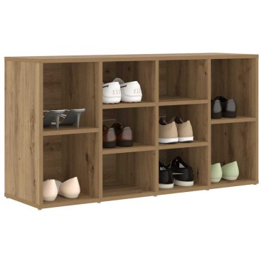 vidaXL Πάγκος για παπούτσια 103x30x54,5cm Επεξεργασμένο Ξύλο