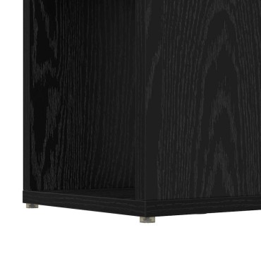 vidaXL Σετ επίπλου τηλεόρασης 80x24x156cm Μαύρο