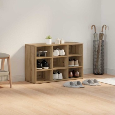 vidaXL Ντουλάπα Παπουτσιών 77,5x30x51cm Επεξεργασμένο Ξύλο