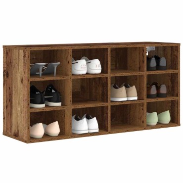 vidaXL Ντουλάπα Παπουτσιών 103x30x51cm Επεξεργασμένο Ξύλο