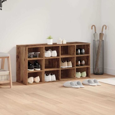 vidaXL Ντουλάπα Παπουτσιών 103x30x51cm Επεξεργασμένο Ξύλο