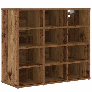vidaXL Ντουλάπα Παπουτσιών 77,5x30x67cm Επεξεργασμένο Ξύλο