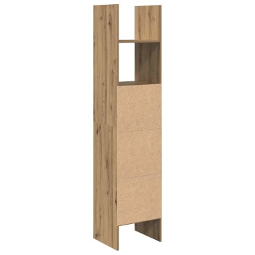 vidaXL Βιβλιοθήκη 2 επιπέδων 40x35x180cm Επεξεργασμένο Ξύλο 1 τεμ.