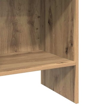 vidaXL Βιβλιοθήκη 2 επιπέδων 40x35x180cm Επεξεργασμένο Ξύλο 1 τεμ.