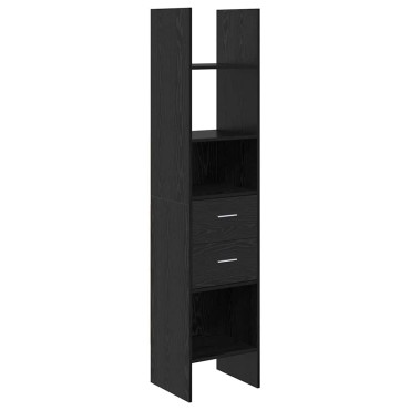 vidaXL Βιβλιοθήκη 2 επιπέδων 40x35x180cm Επεξεργασμένο Ξύλο 1 τεμ.