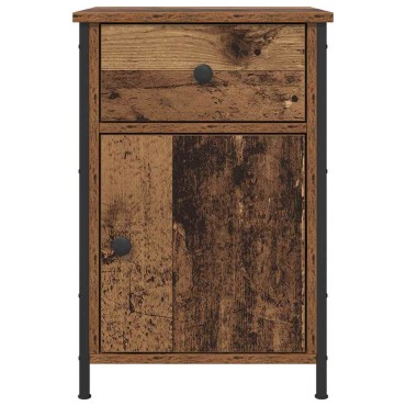 vidaXL Κομοδίνο 2 τεμ. Παλιό ξύλο 40x42x60cm Επεξεργασμένο Ξύλο
