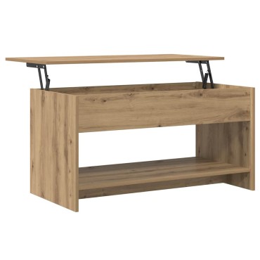 vidaXL Τραπεζάκι σαλονιού Artisan Oak 80x50,5x41,5 εκ 1 τεμ.