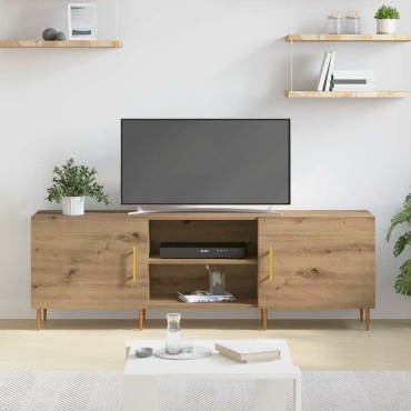 vidaXL Ντουλάπι TV 150x30x50cm artisan δρυς Επεξεργασμένο ξύλο