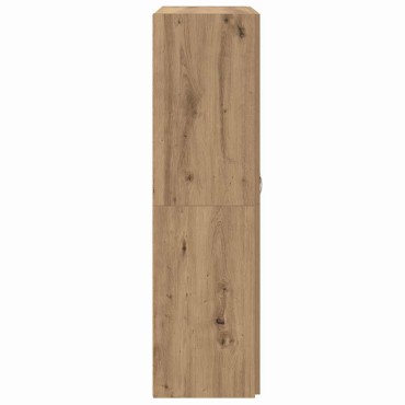 vidaXL Γραφείο Ντουλάπι Artisan Δρυς 60x32x115cm