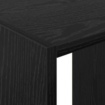 vidaXL Ντουλάπι Μαύρη Δρυς 77 x 48 x 102 cm Επεξεργασμένο Ξύλο
