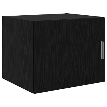 vidaXL Ντουλάπα Τοίχου Μαύρη δρυς 50x42.5x40cm 1 τεμ.