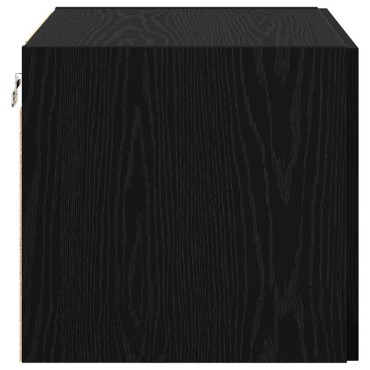 vidaXL Ντουλάπα Τοίχου Μαύρη δρυς 50x42.5x40cm 1 τεμ.