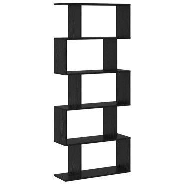 vidaXL Βιβλιοθήκη 5 επιπέδων 70x24x161cm Επεξεργασμένο Ξύλο 1 τεμ.