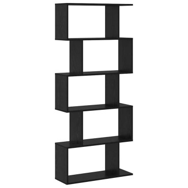 vidaXL Βιβλιοθήκη 5 επιπέδων 70x24x161cm Επεξεργασμένο Ξύλο 1 τεμ.