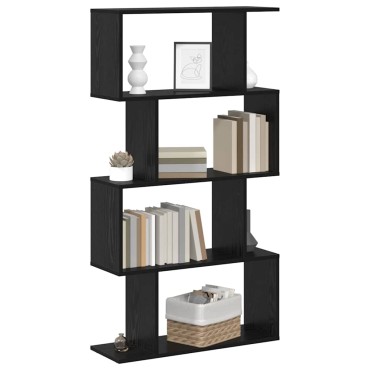 vidaXL Βιβλιοθήκη 4 επιπέδων 70x24x129cm Επεξεργασμένο Ξύλο 1 τεμ.