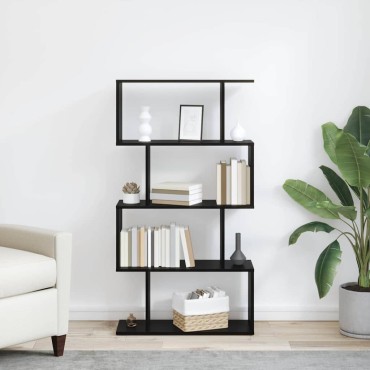 vidaXL Βιβλιοθήκη 4 επιπέδων 70x24x129cm Επεξεργασμένο Ξύλο 1 τεμ.