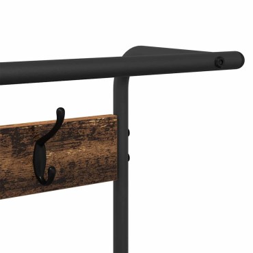 vidaXL Κρεμάστρα Παλιό ξύλο 75 x 34 x 184 εκ Επεξεργασμένο ξύλο