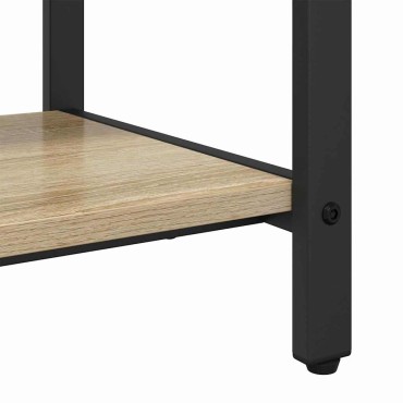 vidaXL Κρεμάστρα Δρύς Sonoma 95 x 34 x 184 εκ Επεξεργασμένο ξύλο