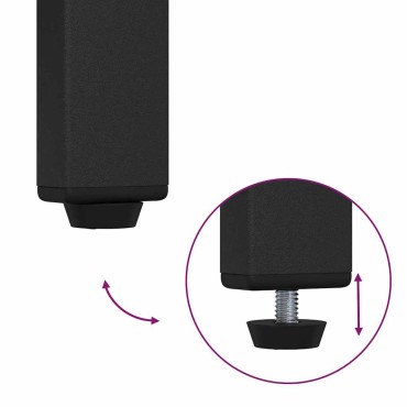 vidaXL Κρεμάστρα Δρύς Sonoma 95 x 34 x 184 εκ Επεξεργασμένο ξύλο