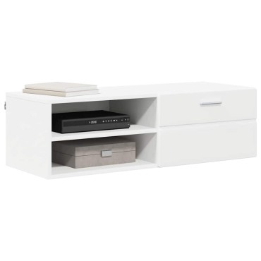 vidaXL Ξύλινο Ντουλάπι 100,5x39x30cm Λευκό Επεξεργασμένο Ξύλο