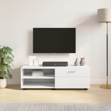 vidaXL Ξύλινο Ντουλάπι 100,5x39x30cm Λευκό Επεξεργασμένο Ξύλο