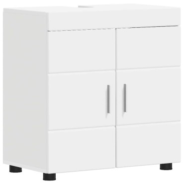 vidaXL Σετ Ντουλαπιών Μπάνιου TULUM Λευκό 60x34x63 εκ