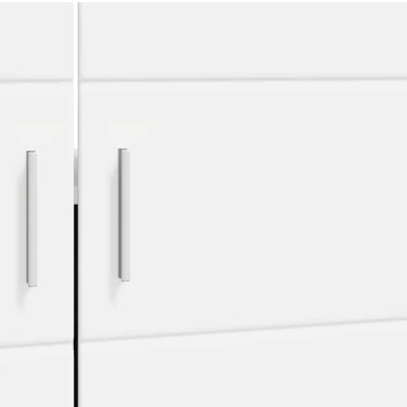 vidaXL Σετ Ντουλαπιών Μπάνιου TULUM Λευκό 60x34x63 εκ