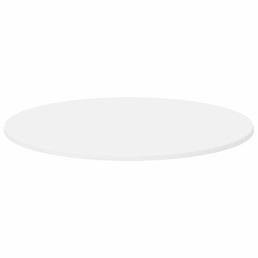 vidaXL Καπάκι τραπεζιού 70x1,5cm Γύρος Επεξεργασμένο Ξύλο Λευκό