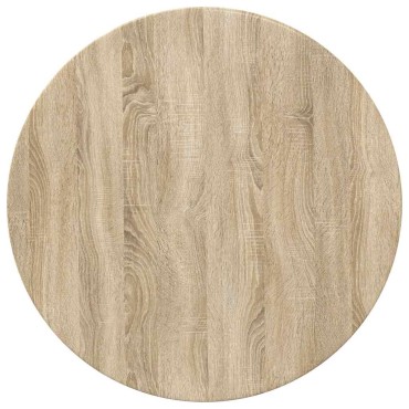 vidaXL Καπάκι τραπεζιού 70x1,5cm Γύρος Επεξεργασμένο Ξύλο