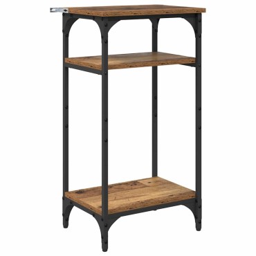 vidaXL Τραπεζάκι Πλευράς Παλιό Ξύλο 40x30x75cm Επεξεργασμένο ξύλο 1 τεμ.