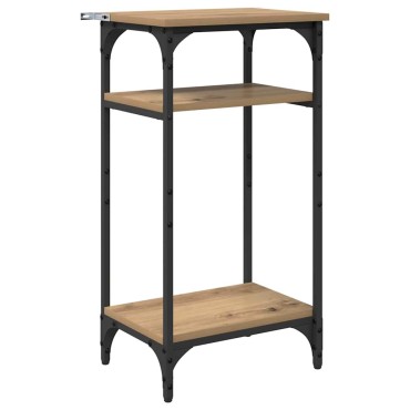 vidaXL Τραπεζάκι Πλευράς Artisan Oak 40x30x75cm 1 τεμ.