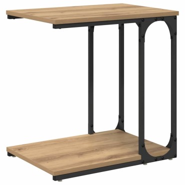 vidaXL Τραπεζάκι Πλευράς Artisan Oak 50x35x52cm 1 τεμ.