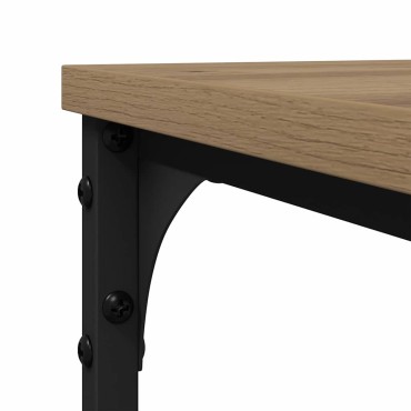 vidaXL Τραπεζάκι Πλευράς Artisan Oak 50x35x52cm 1 τεμ.
