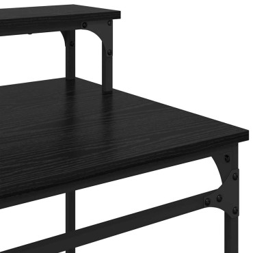 vidaXL Γραφείο Μαύρη Οξυά Επεξεργασμένο Ξύλο 100x50x90cm 1 τεμ.