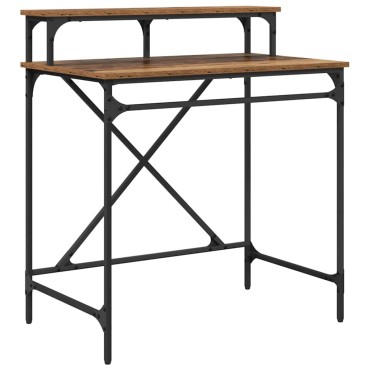 vidaXL Γραφείο Παλιό Ξύλο 80x50x90cm Επεξεργασμένο Ξύλο 1 τεμ.