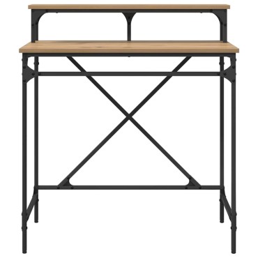 vidaXL Γραφείο Artisan Oak 80x50x90cm Επεξεργασμένο Ξύλο 1 τεμ.
