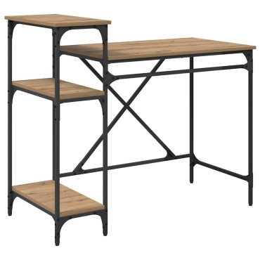 vidaXL Γραφείο Artisan Oak Επεξεργασμένο Ξύλο 105x50x90cm 1 τεμ.