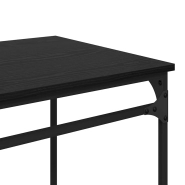 vidaXL Γραφείο Μαύρη Οξυά Επεξεργασμένο Ξύλο 105x50x90cm 1 τεμ.