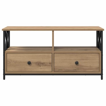 vidaXL Ντουλάπι TV 90x33x45cm Artisan Oak