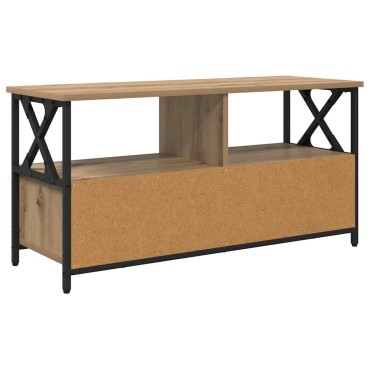 vidaXL Ντουλάπι TV 90x33x45cm Artisan Oak