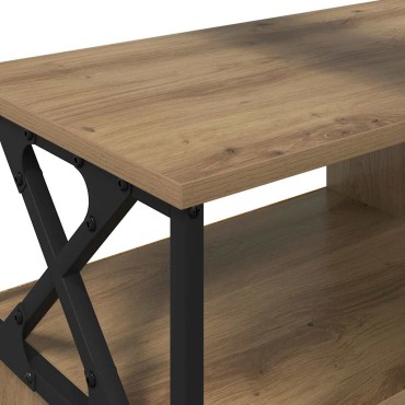 vidaXL Ντουλάπι TV 90x33x45cm Artisan Oak