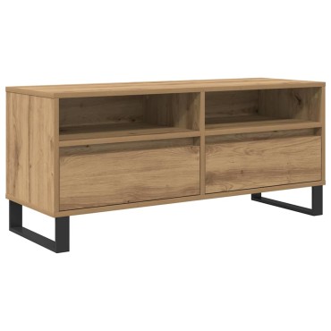 vidaXL Ντουλάπι TV 100x34,5x44,5cm Artisan Oak