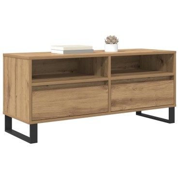 vidaXL Ντουλάπι TV 100x34,5x44,5cm Artisan Oak