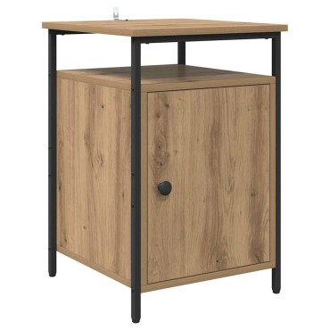 vidaXL Κομοδίνο Artisan Oak 40x42x60cm Επεξεργασμένο Ξύλο 1 τεμ.