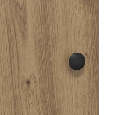 vidaXL Κομοδίνο Artisan Oak 40x42x60cm Επεξεργασμένο Ξύλο 1 τεμ.