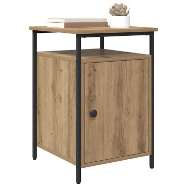 vidaXL Κομοδίνο Artisan Oak 40x42x60cm Επεξεργασμένο Ξύλο 1 τεμ.