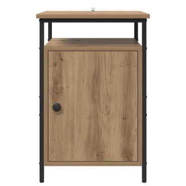 vidaXL Κομοδίνο Artisan Oak 40x42x60cm Επεξεργασμένο Ξύλο 1 τεμ.